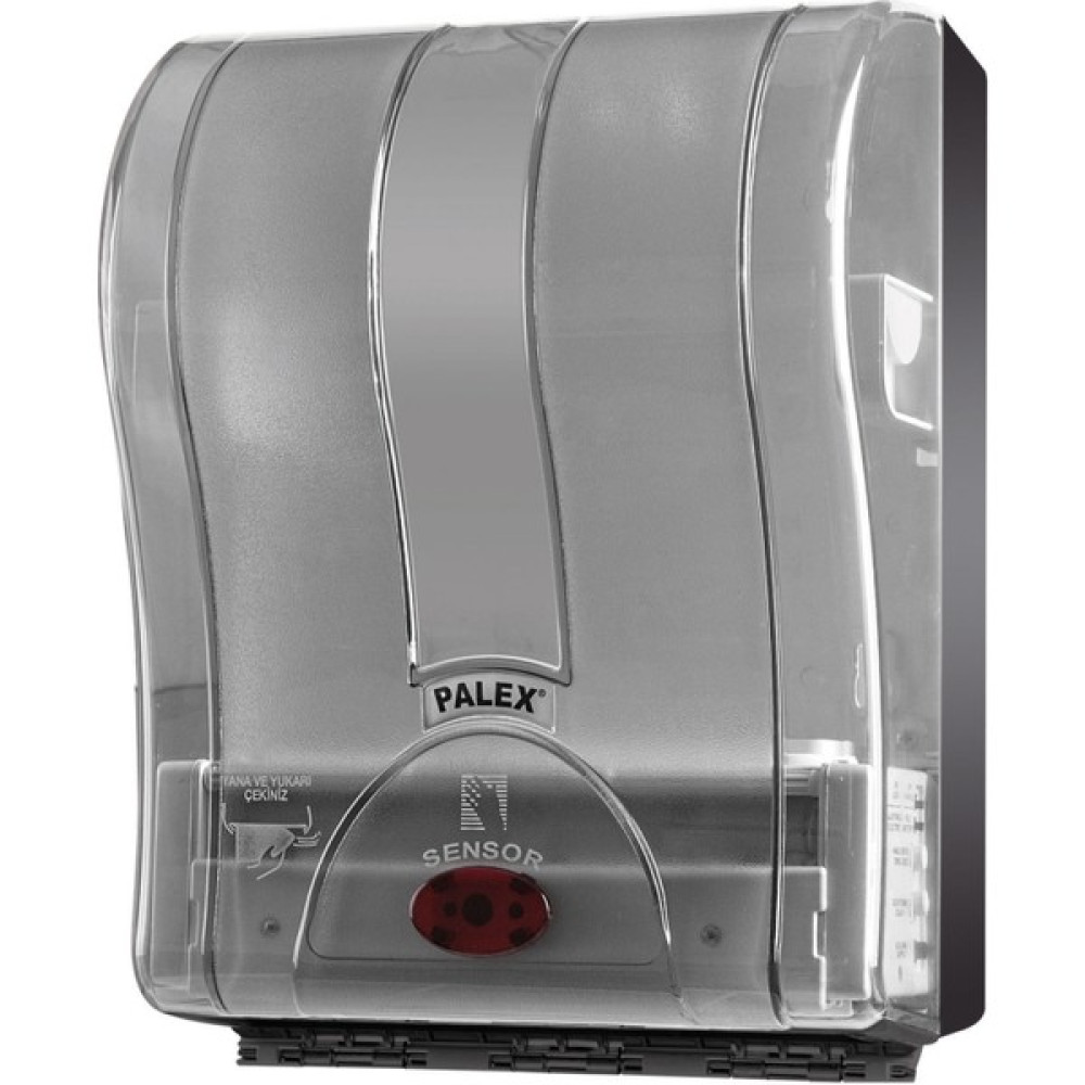 Palex Sensörlü Fotoselli Otomatik Kağıt Havlu Makinesi 21 cm Füme Dispenser Fiyatı