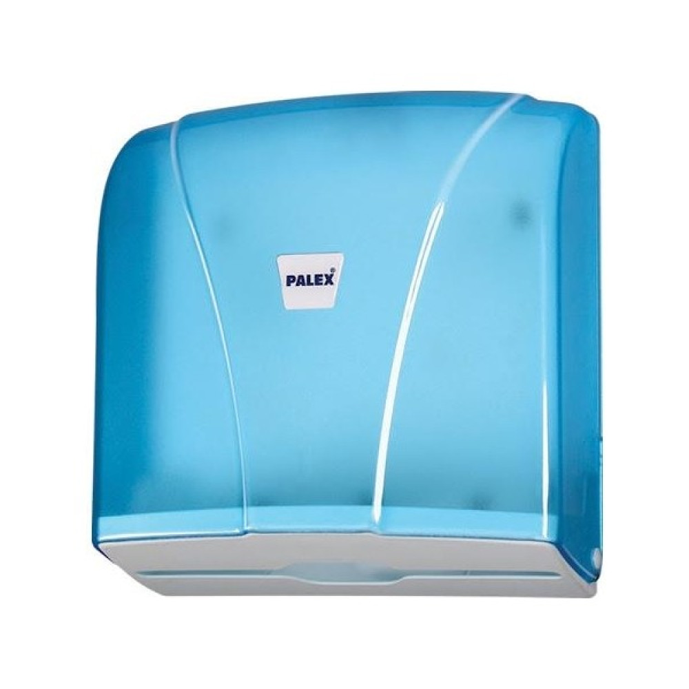 Palex Z Katlama Dispenser Kağıt Havlu Dispenseri Aparatı - Şeffaf Mavi - Plastik - 27 Cm. - 1 Adet Oto Boyaları Fiyatı