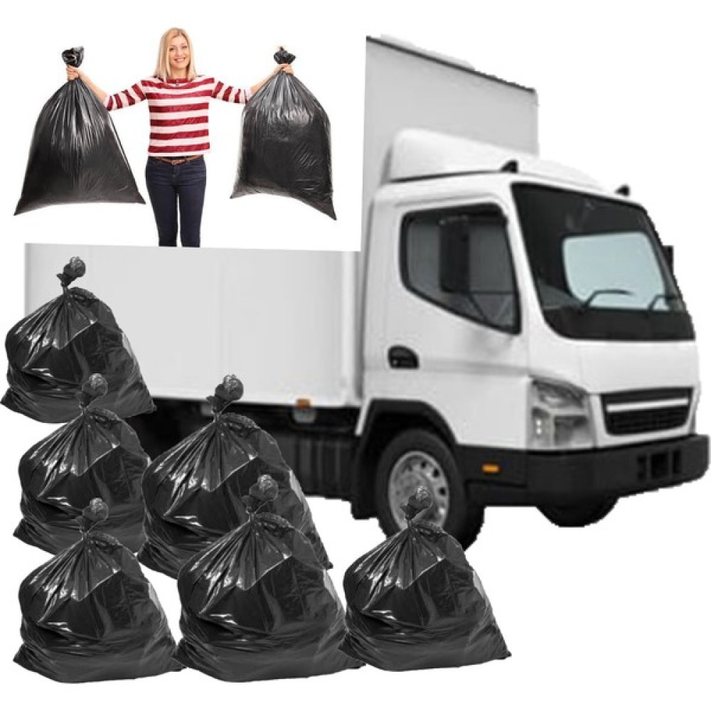 Palifix 10 Adet 80X110 Lastikli Siyah Ultra Kalın Battal Boy Ev Taşıma Taşınma Poşeti Nakliye Çuvalı Nakliyat Torbası - 80 x 110 cm Nalburiye & Hırdavat Fiyatı