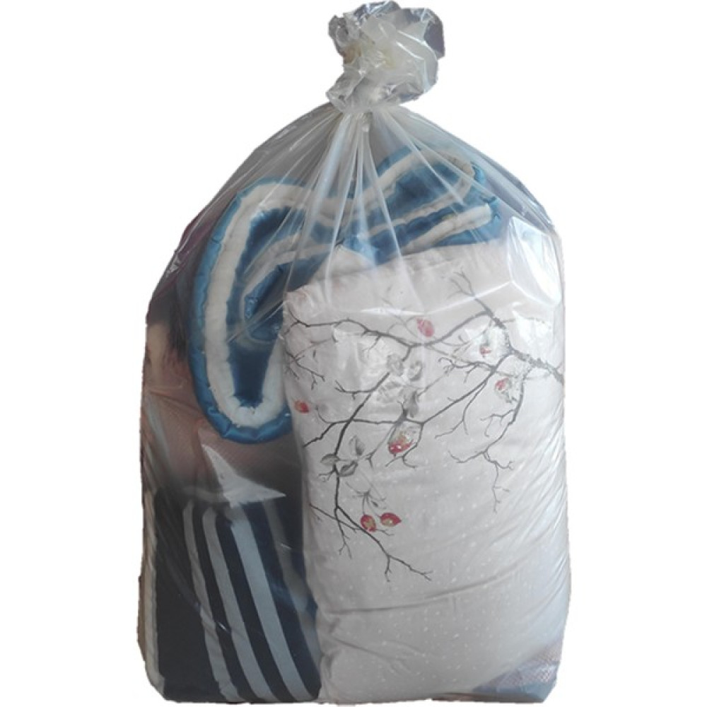 Palifix 5 Adet Şeffaf Lastikli 75X110 Battal Boy Kokusuz Kalın Ev Taşıma Poşeti Taşınma Nakliye Çuvalı - 75 x 110 cm Nalburiye & Hırdavat Fiyatı