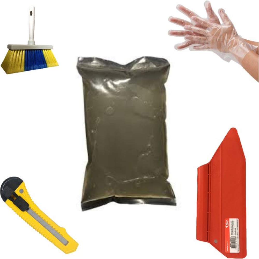 Palifix 5'li Set Duvar Kağıdı Uygulama Seti 3000 ml Hazır Sıvı Tutkal, Yapıştırıcı, Glitolin Nalburiye & Hırdavat Fiyatı