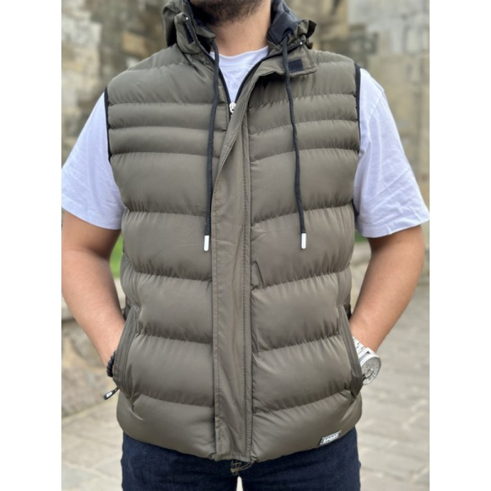 Palim Store Erkek Kapşonlu Şişme Yelek Erkek Yelek Fiyatı