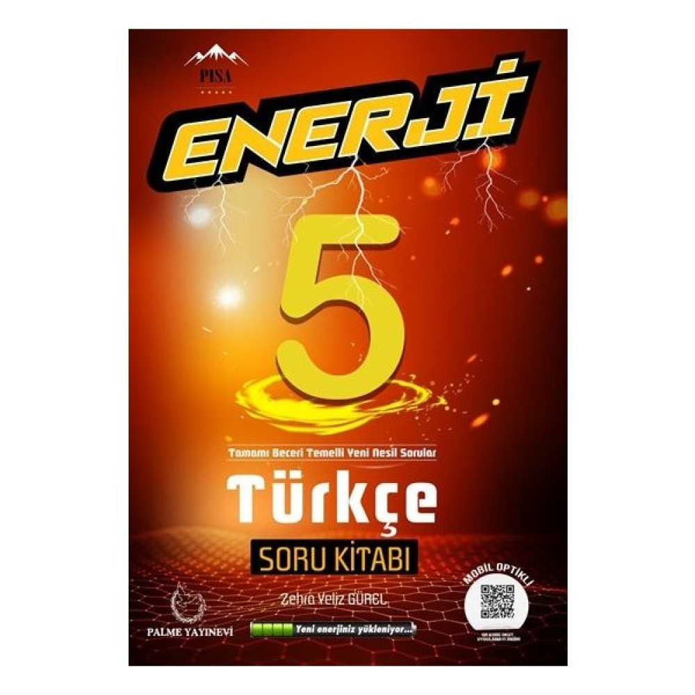 Palme 5. Sınıf Enerji Türkçe Soru Kitabı Türkçe Fiyatı