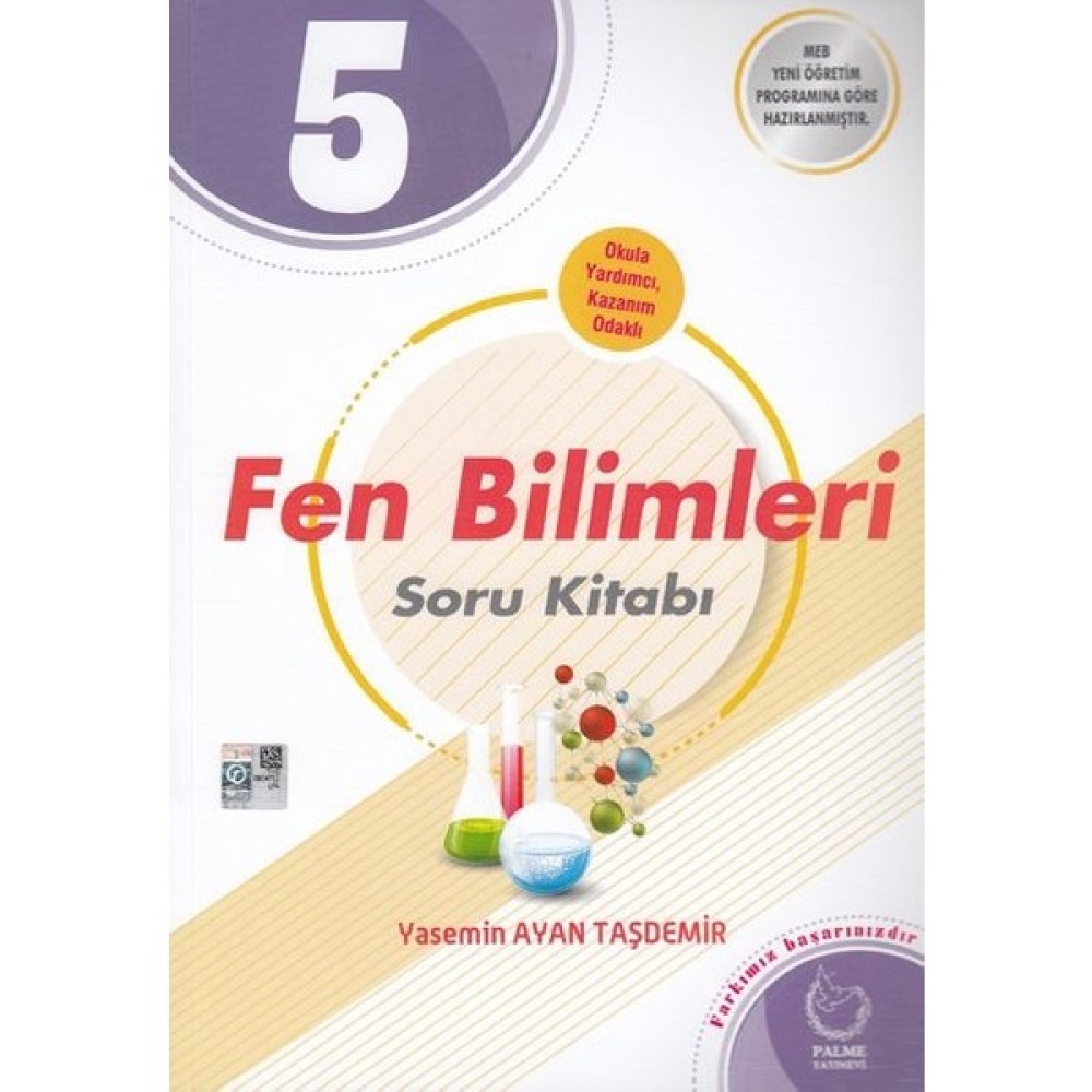Palme 5. Sınıf Fen Bilimleri Soru Kitabı - Yasemin Ayan Taşdemir Fen - Bilişim ve Teknoloji Fiyatı