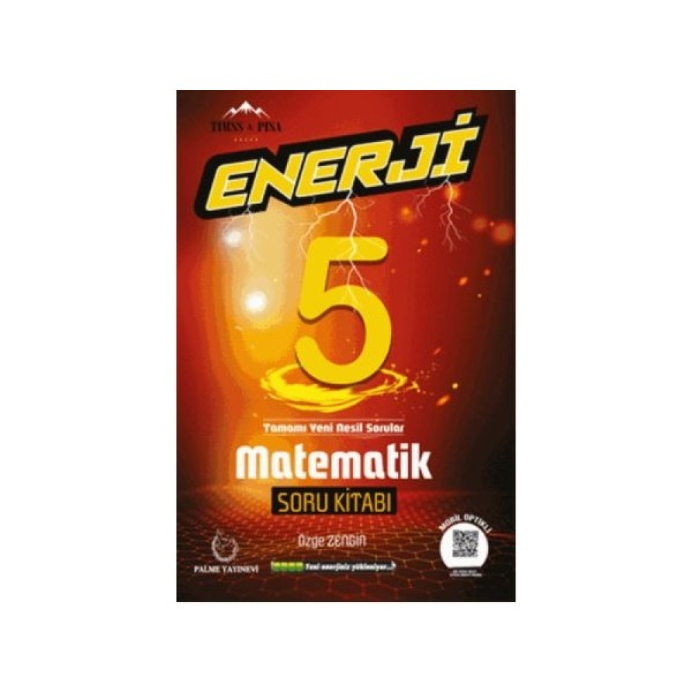 Palme 5.Sınıf Enerji Matematik Soru Kitabı - Özge Zengin Matematik Fiyatı