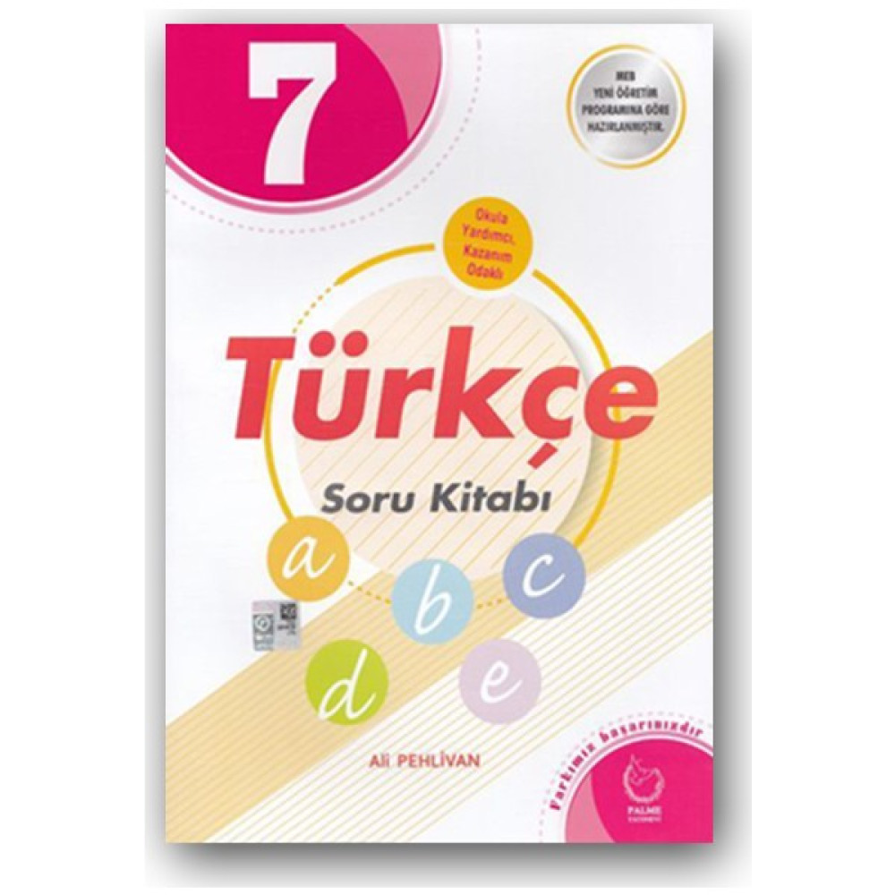 Palme 7. Sınıf Türkçe Soru Kitabı Türkçe Fiyatı