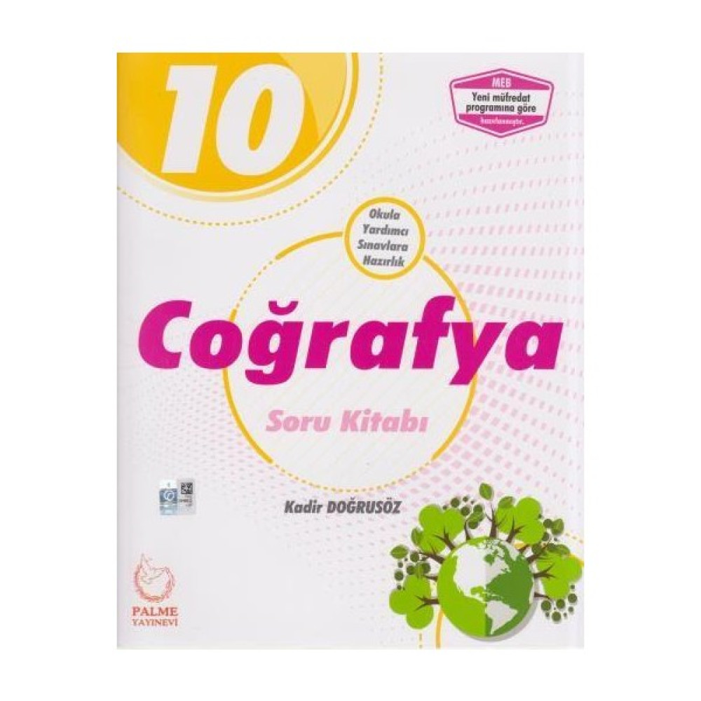 Palme Yayıncılık 10. Sınıf Coğrafya Soru Kitabı - Kadir Doğrusöz Coğrafya Fiyatı