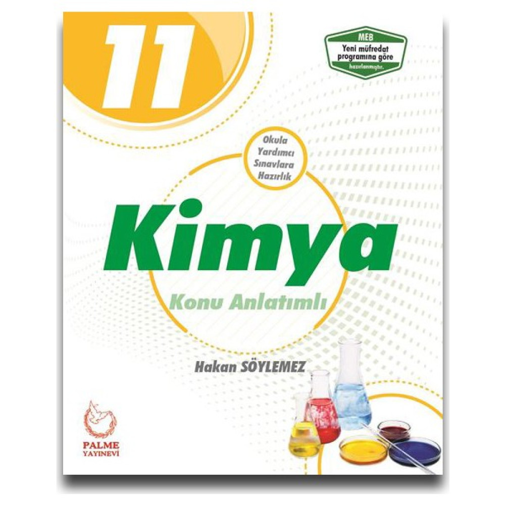 Palme Yayıncılık 11. Sınıf Kimya Konu Anlatımlı - Hakan Söylemez Ders Sınav Kitapları Fiyatı