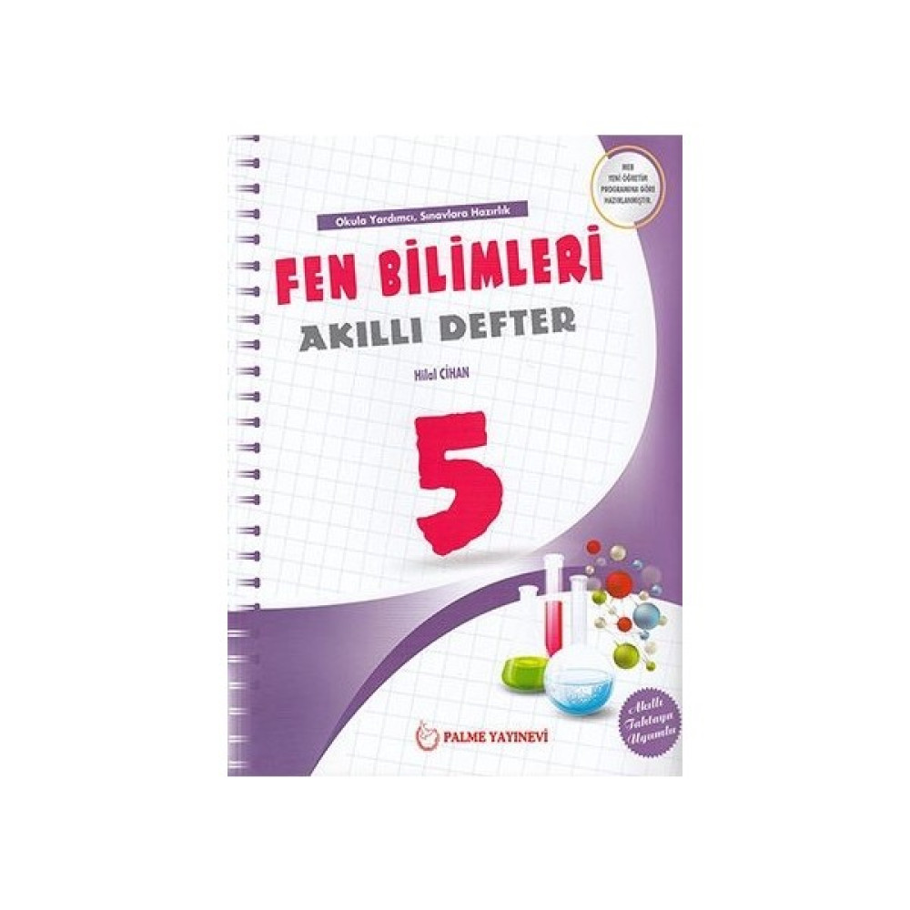 Palme Yayıncılık 5. Sınıf Fen Bilimleri Akıllı Defter - Hilal Cihan Fen - Bilişim ve Teknoloji Fiyatı