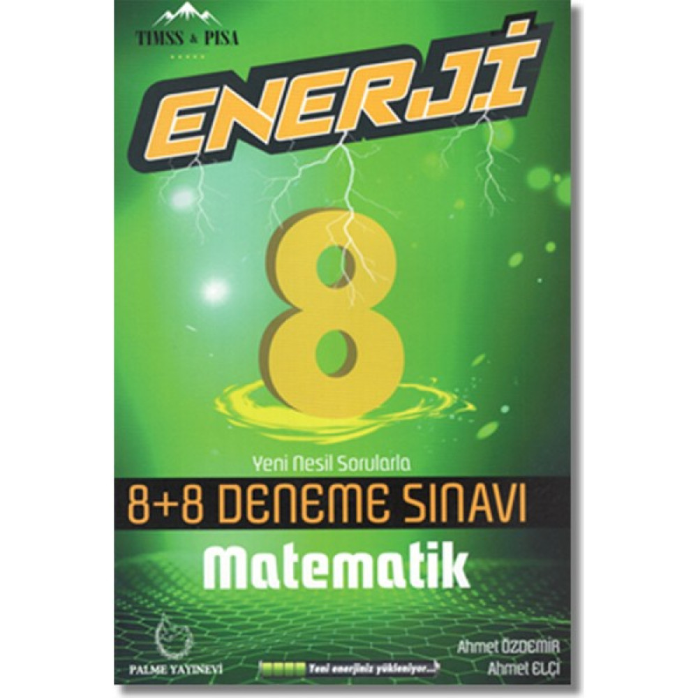 Palme Yayıncılık 8. Sınıf LGS Matematik Enerji 8+8 Deneme Matematik Fiyatı