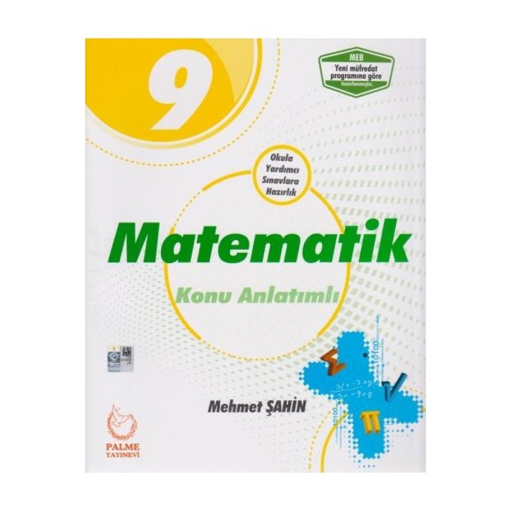 Palme Yayıncılık 9. Sınıf Matematik Konu Anlatımlı - Mehmet Şahin Matematik Fiyatı