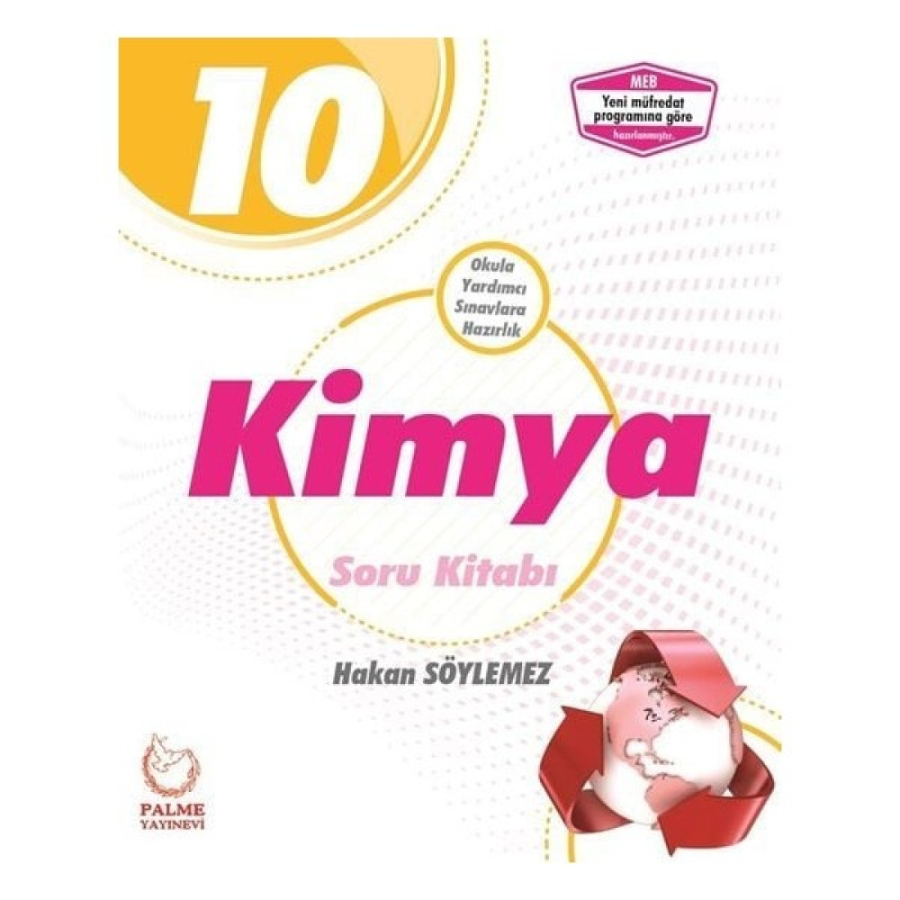 Palme Yayıncılık Palme 10. Sınıf Kimya Soru Bankası - Palme 10 Kimya Kaynak Kitapları Fiyatı