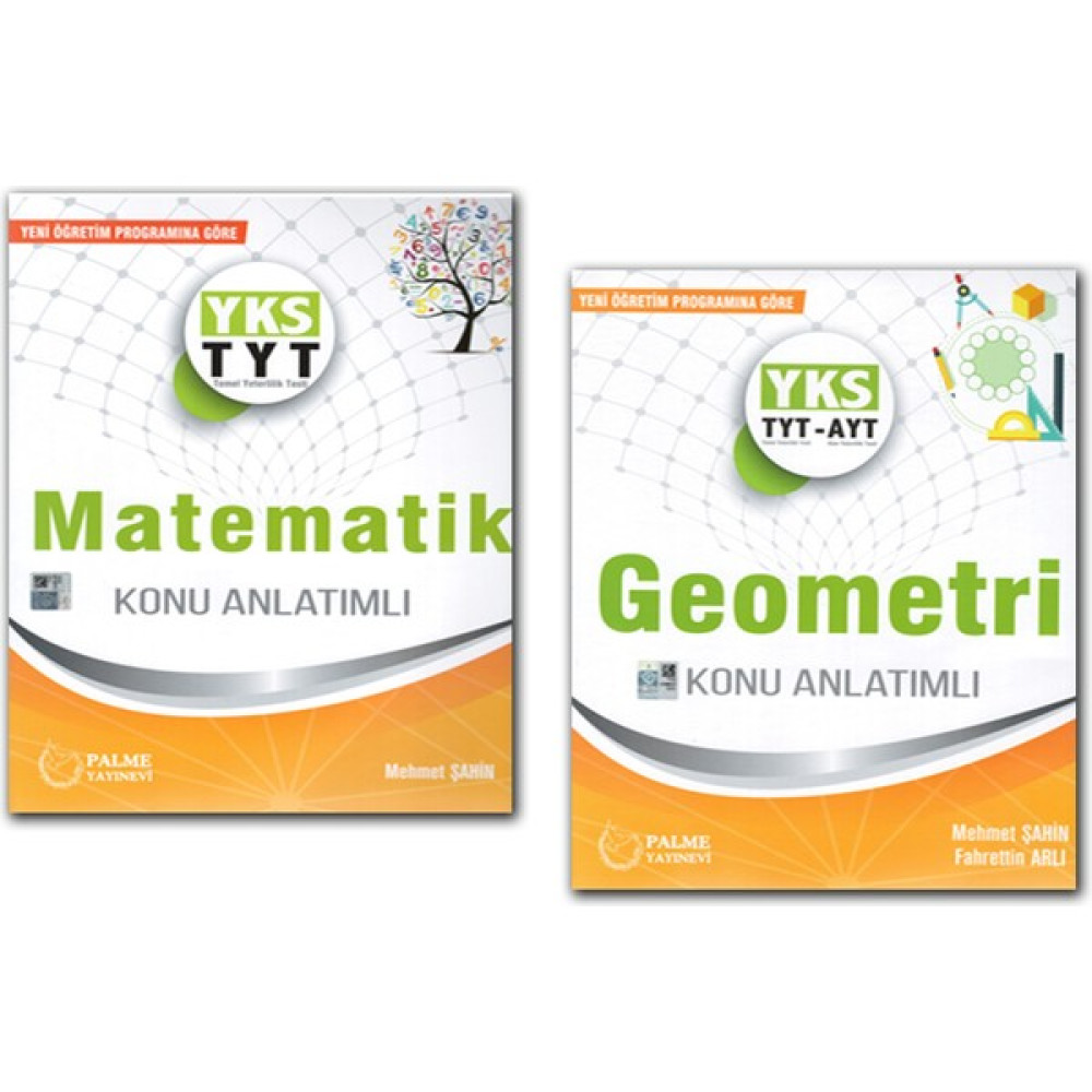 Palme Yayıncılık Palme Tyt Matematik Geometri Konu Anlatımlı Set 2 Kitap Temel Yeterlilik Testi (TYT) Fiyatı