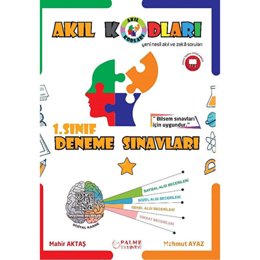 Palme Yayıncılık Palme Yayınları Akıl Kodları 1. Sınıf Deneme Sınavları Kaynak Kitapları Fiyatı