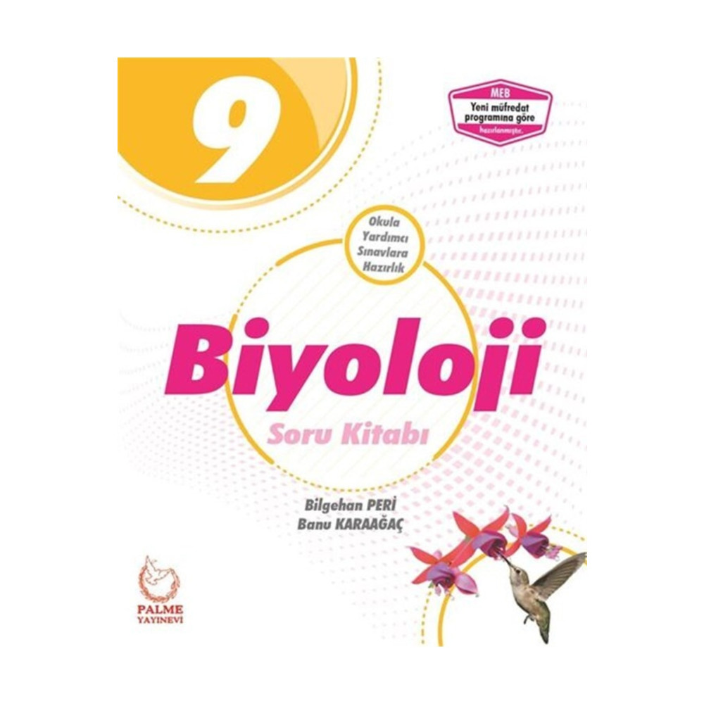 Palme Yayınevi 9. Sınıf Biyoloji Soru Kitabı Palme Yayıncılık Ders Sınav Kitapları Fiyatı