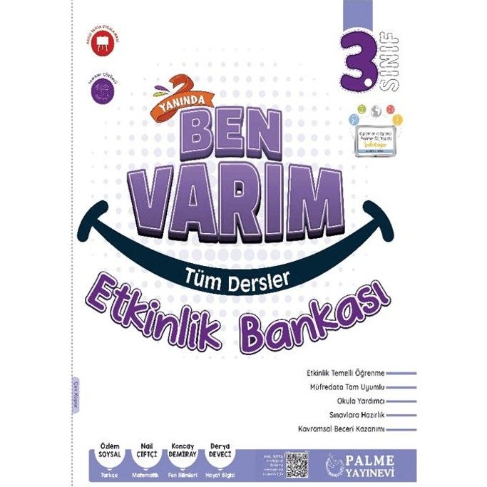 Palme Yayınevi Hazırlık 3. Sınıf Yanında Ben Varım Tüm Dersler Etkinlik Bankası Diğer Fiyatı