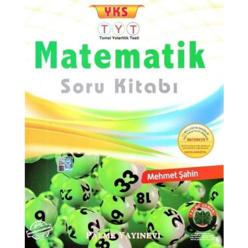 Palme Yks Tyt Matematik Soru Kitabı 1. Oturum - Mehmet Şahin Matematik Fiyatı