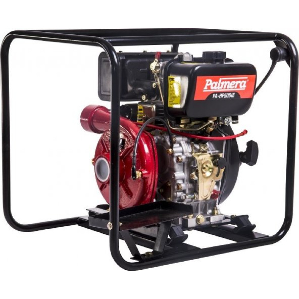 Palmera Pa-Hp50dıe Su Motoru Dizel Marsli 6.7Hp 2 Salyangoz Yuksek Basincli Su Motoru Fiyatı