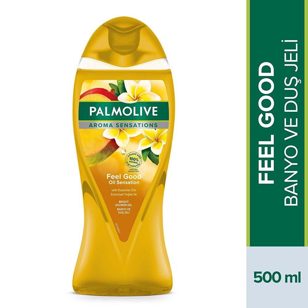 Palmolive Aroma Sensations Feel Good Esansiyel Yağlar Ile Banyo Ve Duş Jeli 500 ml Duş Jelleri ve Banyo Köpükleri Fiyatı