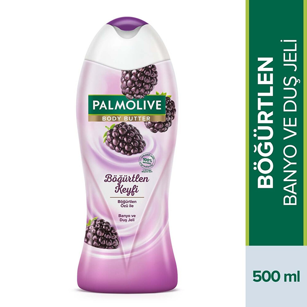 Palmolive Body Butter Böğürtlen Keyfi Böğürtlen Özü Ile 0banyo Ve Duş Jeli 500 ml Duş Jelleri ve Banyo Köpükleri Fiyatı