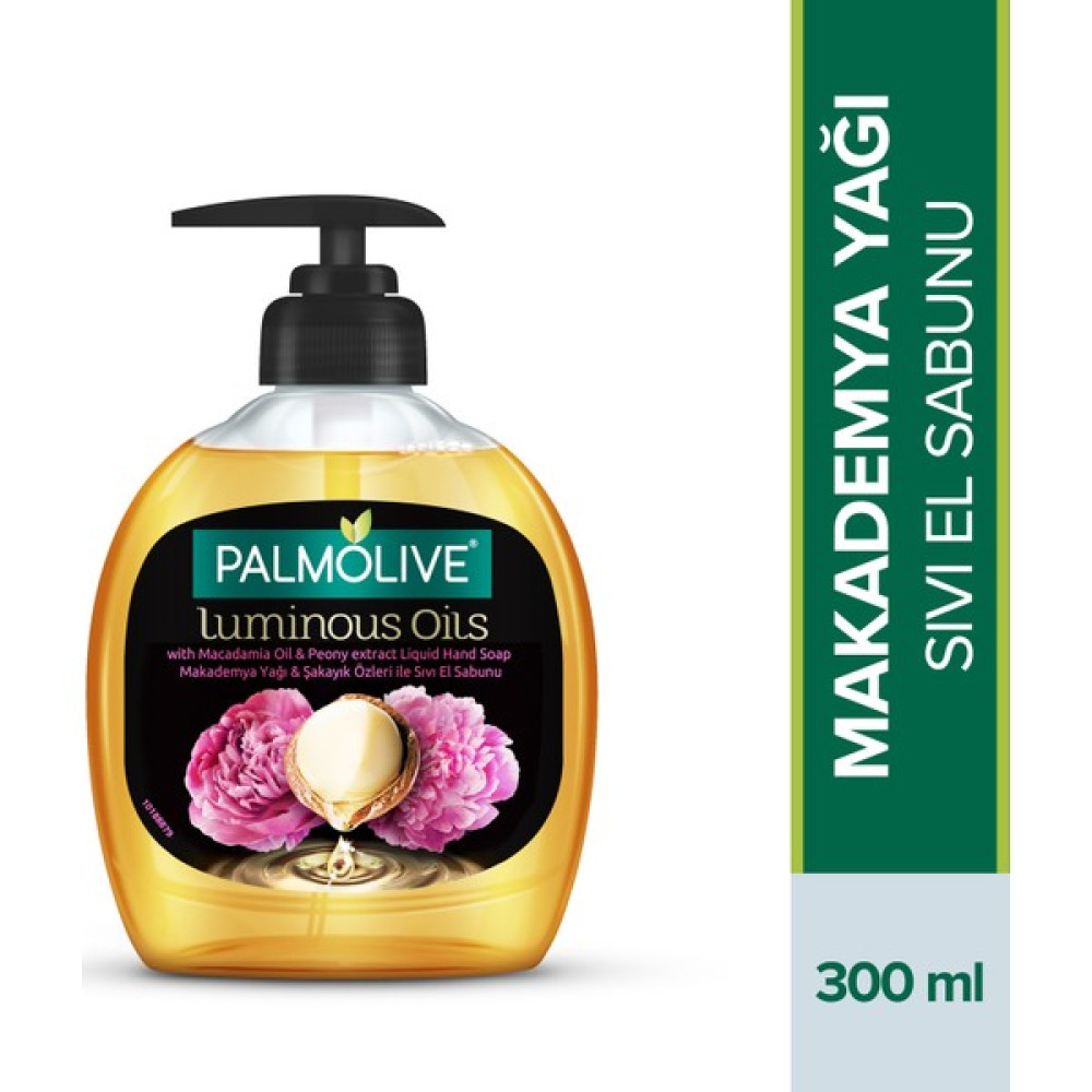 Palmolive Luminous Oils Makademya Yağı & Şakayık Özleri Sıvı El Sabunu 300 ml Sabunlar Fiyatı