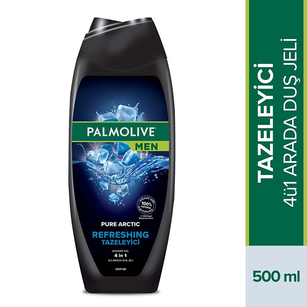 Palmolive Men Pure Artric 4ü1 Arada Tazeleyici Duş Jeli 500 ml Duş Jelleri ve Banyo Köpükleri Fiyatı