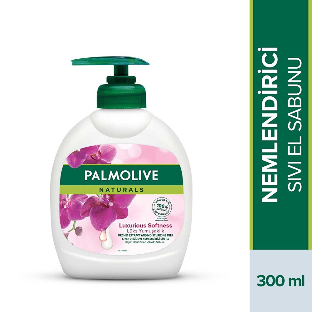 Palmolive Naturals Siyah Orkide İpeksi Yumuşaklık Nemlendirici Sıvı El Sabunu 300 ml Sabunlar Fiyatı