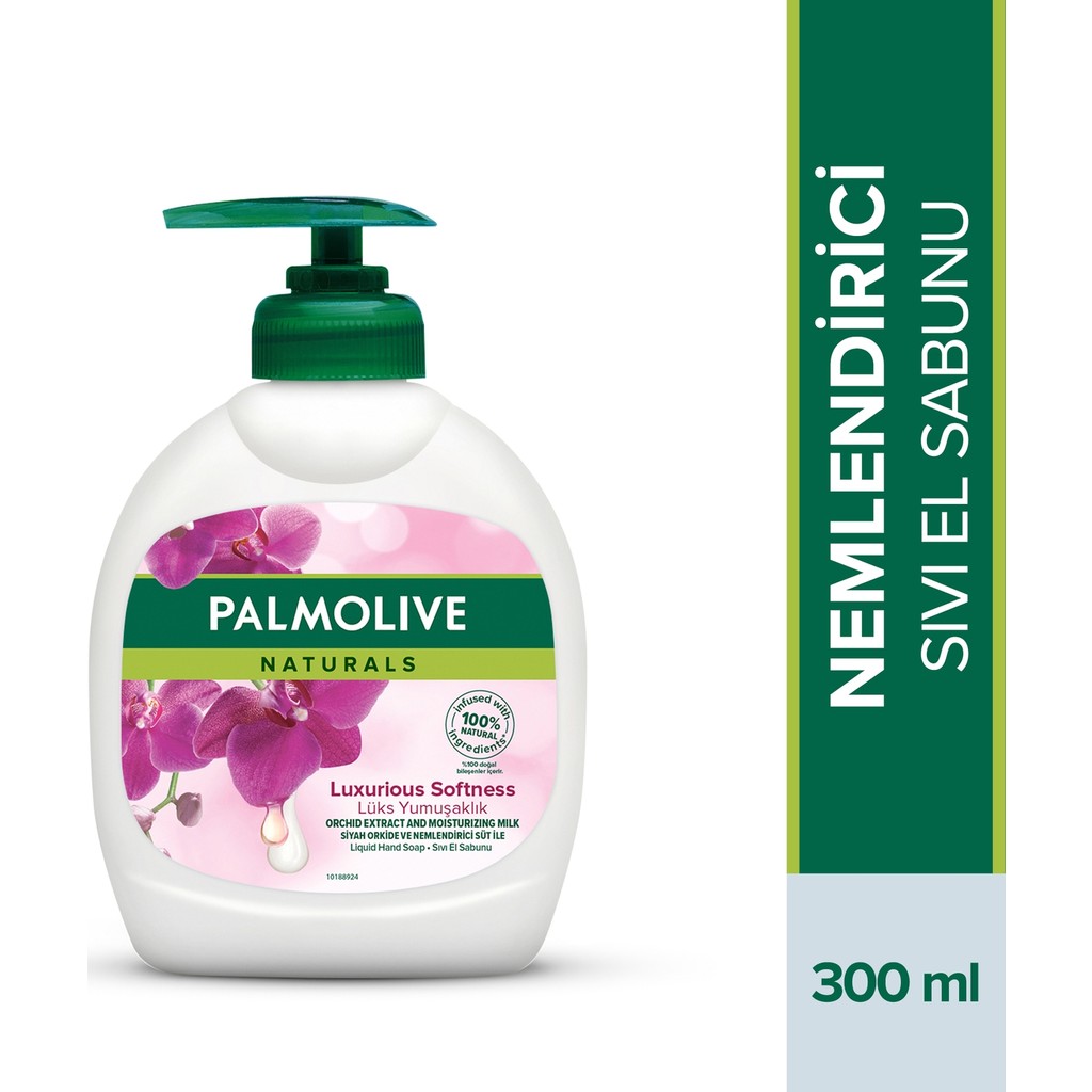 Palmolive Naturals Siyah Orkide İpeksi Yumuşaklık Özellikli Nemlendirici Sıvı El Sabunu 300 ml Sabunlar Fiyatı