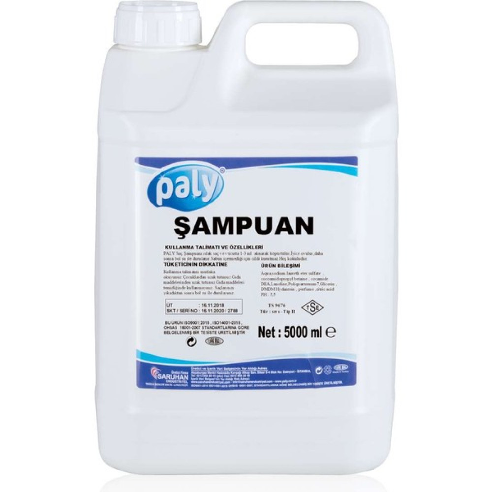Paly Saç Şampuanı 5000 ml Oto Boyaları Fiyatı