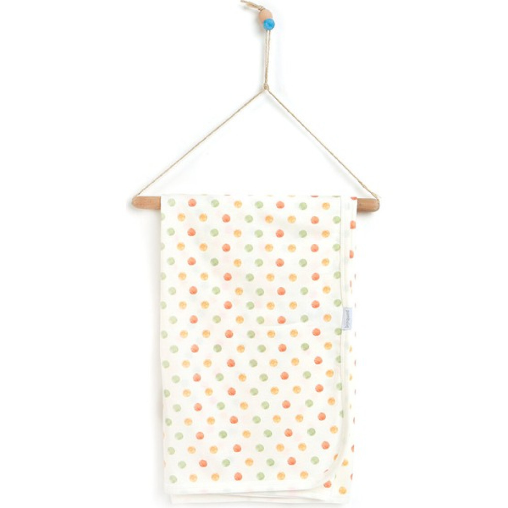 Pambuliq Organik Pamuklu Battaniye Battaniye Unisex Unisex Unisex - Turuncu Bebek Battaniyesi Fiyatı