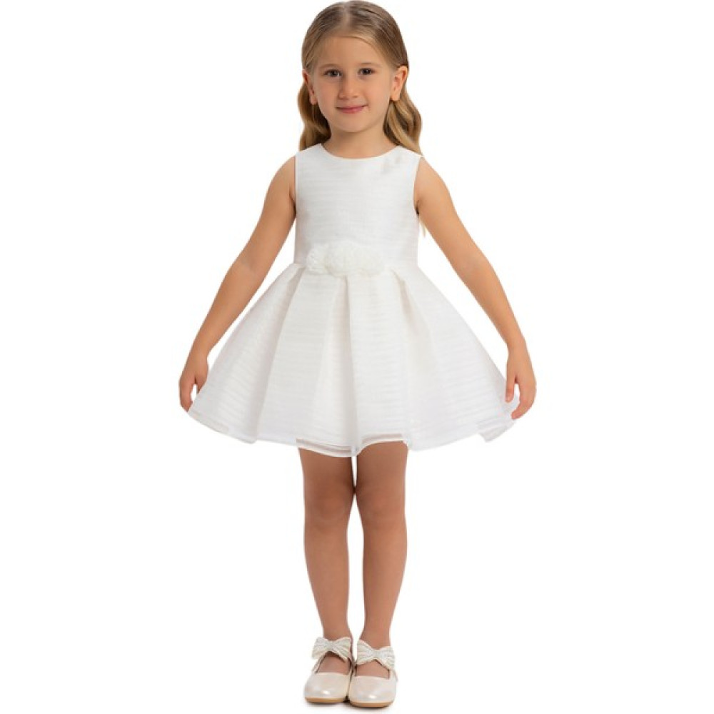 Pamina Kız Bebek Elbise Ekru Bebek Elbisesi Fiyatı