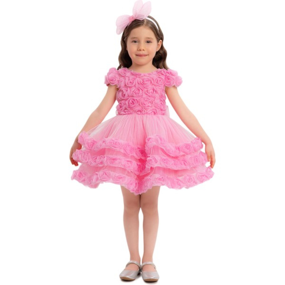 Pamina Kız Bebek Elbise Pembe Bebek Elbisesi Fiyatı
