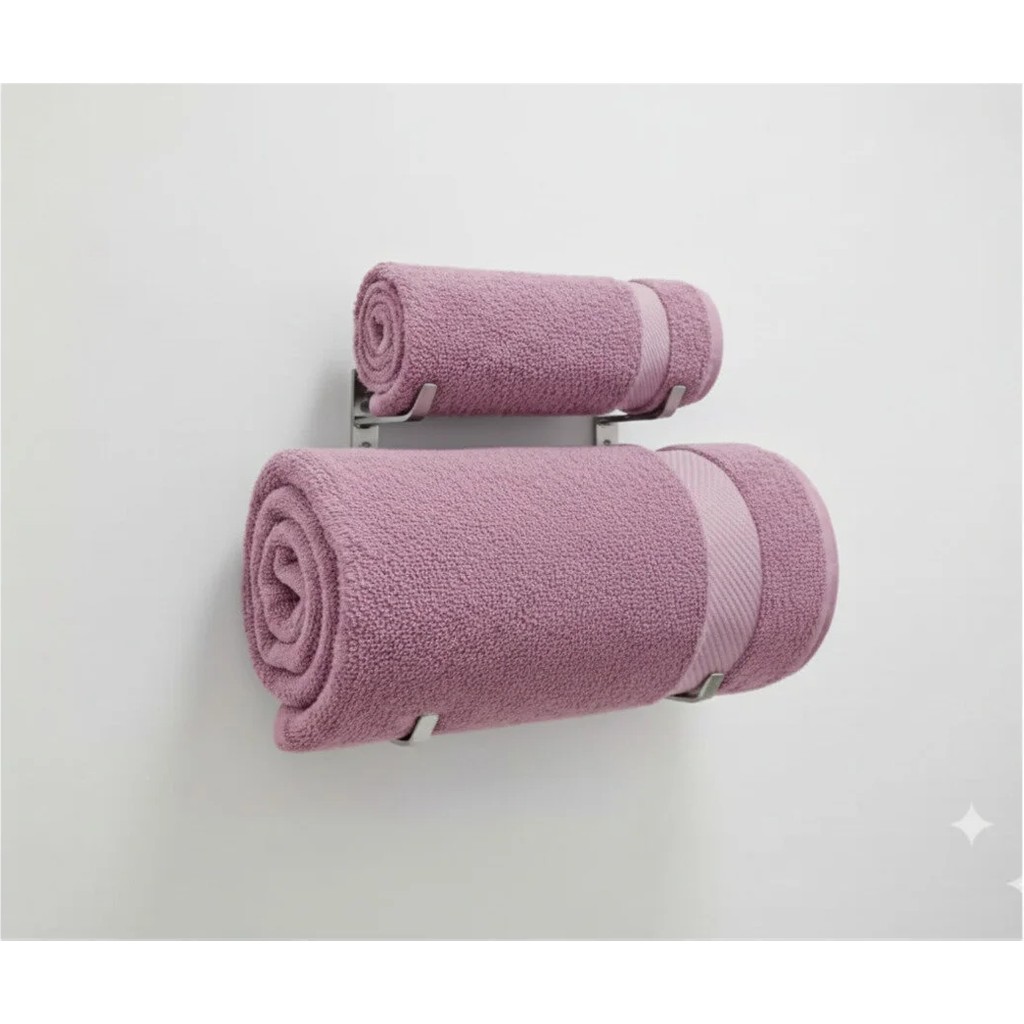 Pamira 50X90 70X140 Beren Banyo Havlu Seti 2 Parça [1 El Yüz.baş Havlusu,1 Vücut Banyo Havlusu] - 70 x 140 cm - 50 x 90 cm - Pembe El / Yüz Havlusu Fiyatı