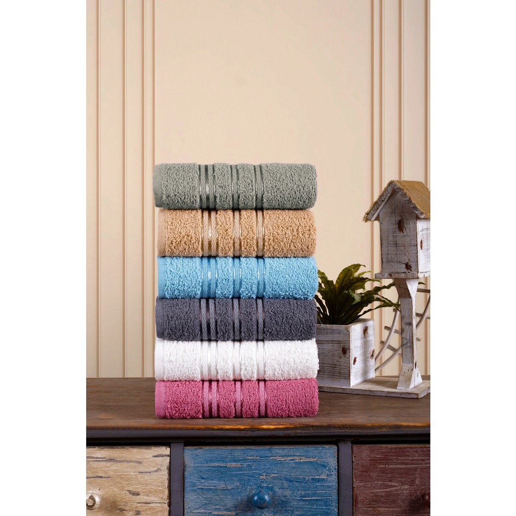Pamira 50X90 Daisy 6'lı El & Yüz Havlu Seti Pamuklu %100 Cotton - 50 x 90 cm - 50 x 90 cm - Çok Renkli El / Yüz Havlusu Fiyatı