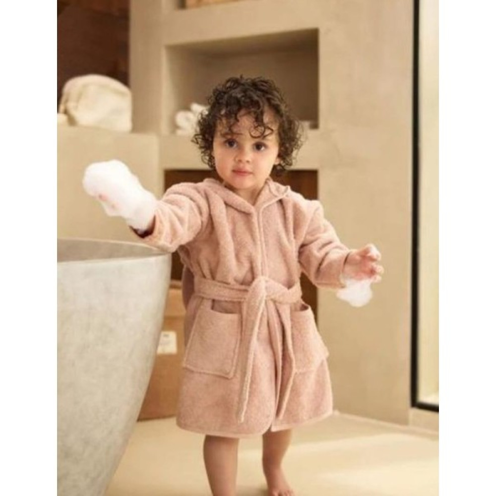 Pamuk Hanım Pamuklu Yumuşacık Unisex Kız-Erkek Çocuk Havlu Bornoz Kulaklı Tavşan/pembe - Pembe - 1 - 2 Yaş Bebek Banyo-Tuvalet Fiyatı