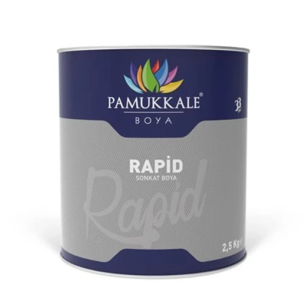 Pamukkale 1510 Rapid Boya 2.5 Kg Mat Siyah Boyalar Fiyatı