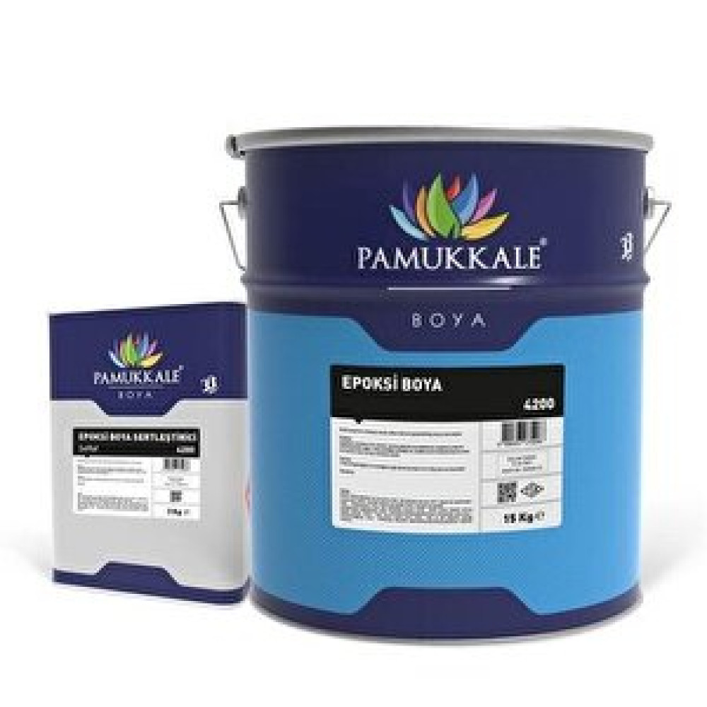 Pamukkale 4200 Epoksi Boya 15 Kg+3 Kg Ral 6021 Makina Yeşili Sanatsal Malzemeler Fiyatı