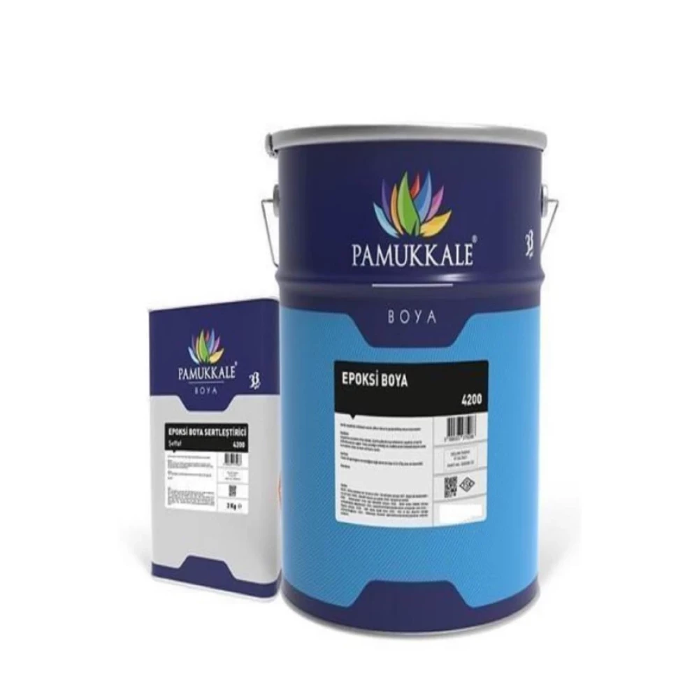 Pamukkale 4200 Epoksi Boya 15 Kg+3 Kg Ral 9006 Metalik Gri Boyalar Fiyatı