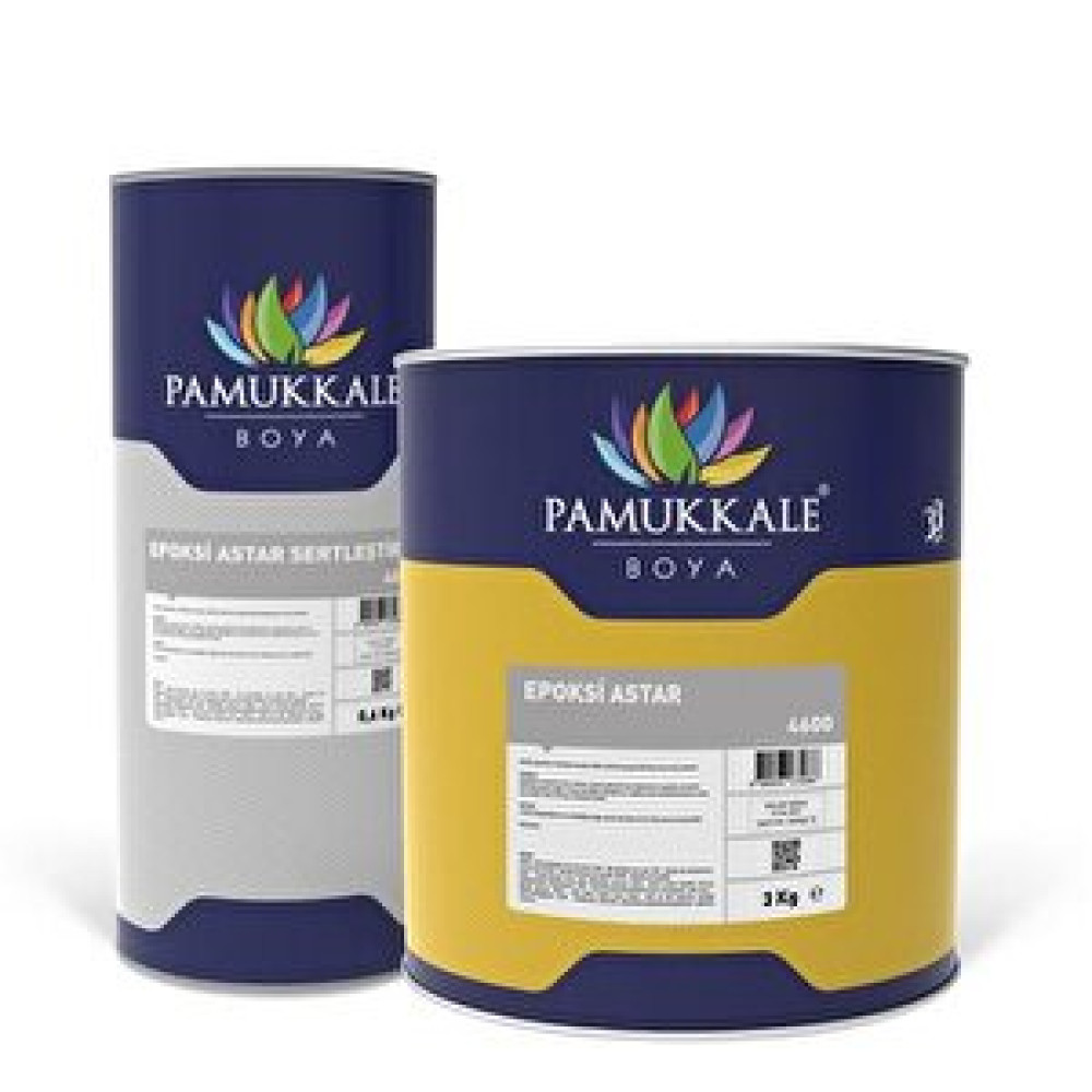 Pamukkale 4600 Epoksi Astar 3 Kg+0.60 Kg Gri Ral 7038 Sanatsal Malzemeler Fiyatı