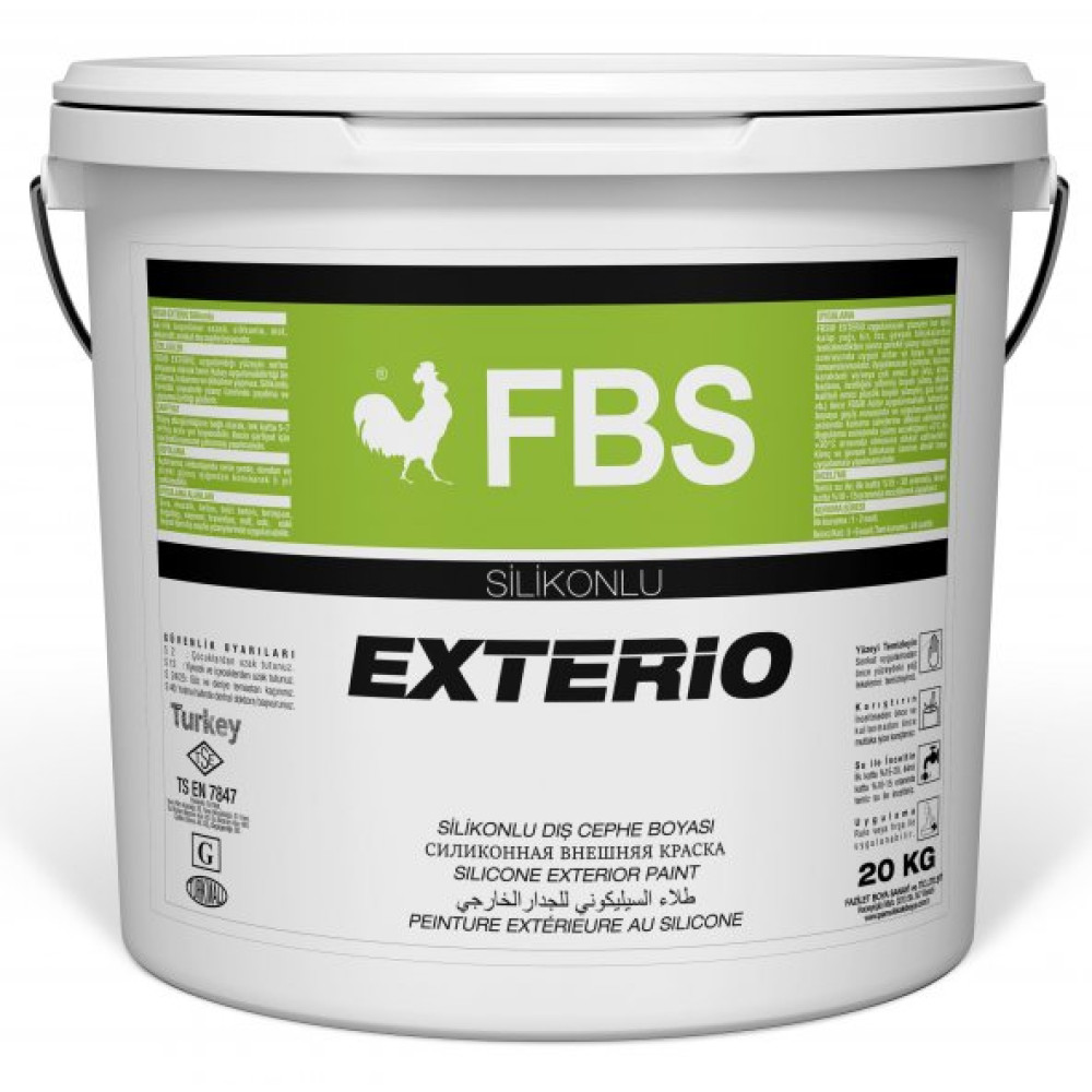 Pamukkale Fbs Exterio Silikonlu Dis Cephe Boyasi 20 Kg Boyalar & Boyacı Aletleri Fiyatı