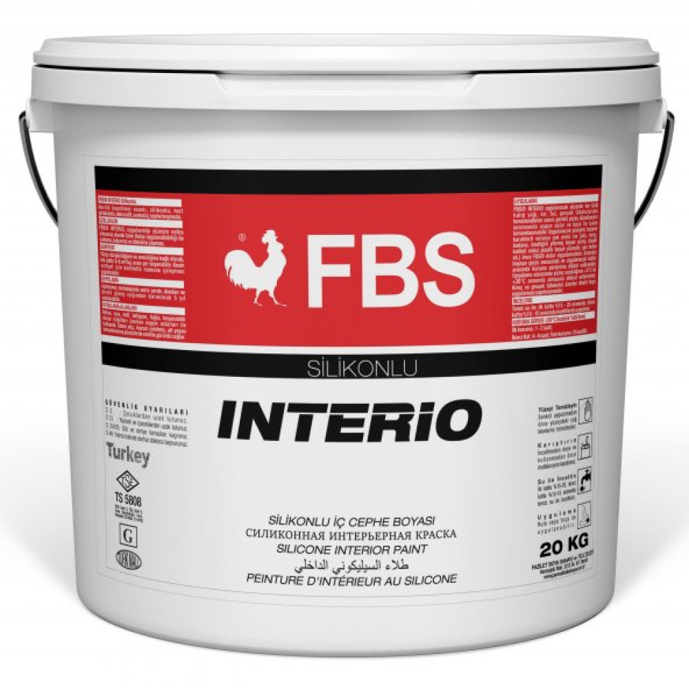 Pamukkale Fbs Interio Silikonlu Ic Cephe Boyasi 20 Kg Boyalar Fiyatı