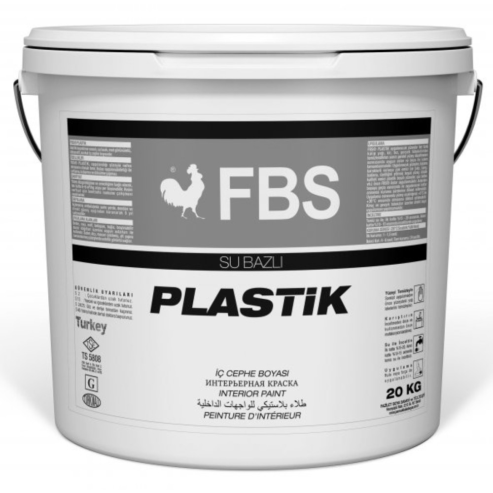 Pamukkale Fbs Plastik Ic Cephe Boyasi 20 Kg Boyalar Fiyatı