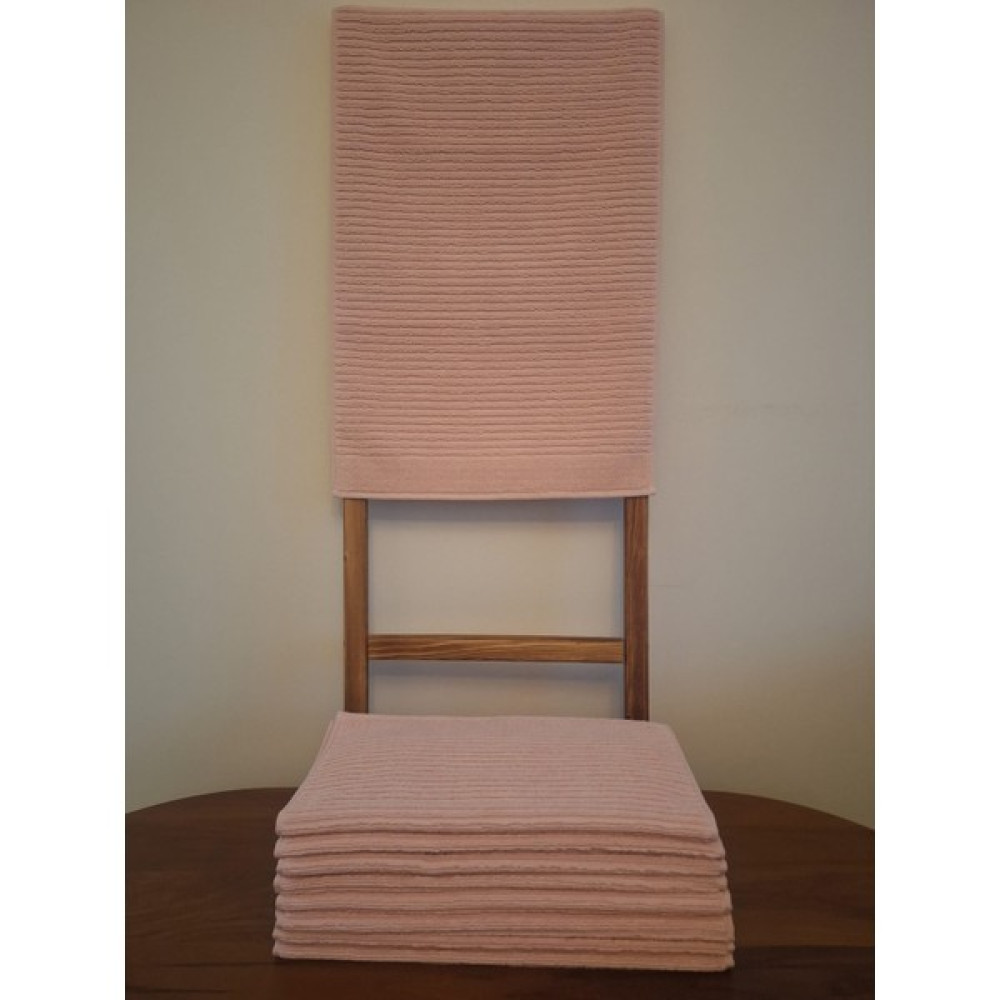 Pamuklu Havlu Paspas Pudra Rengi Tekli 50 x 80 cm - 50 x 80 cm Ayak Havlusu Fiyatı