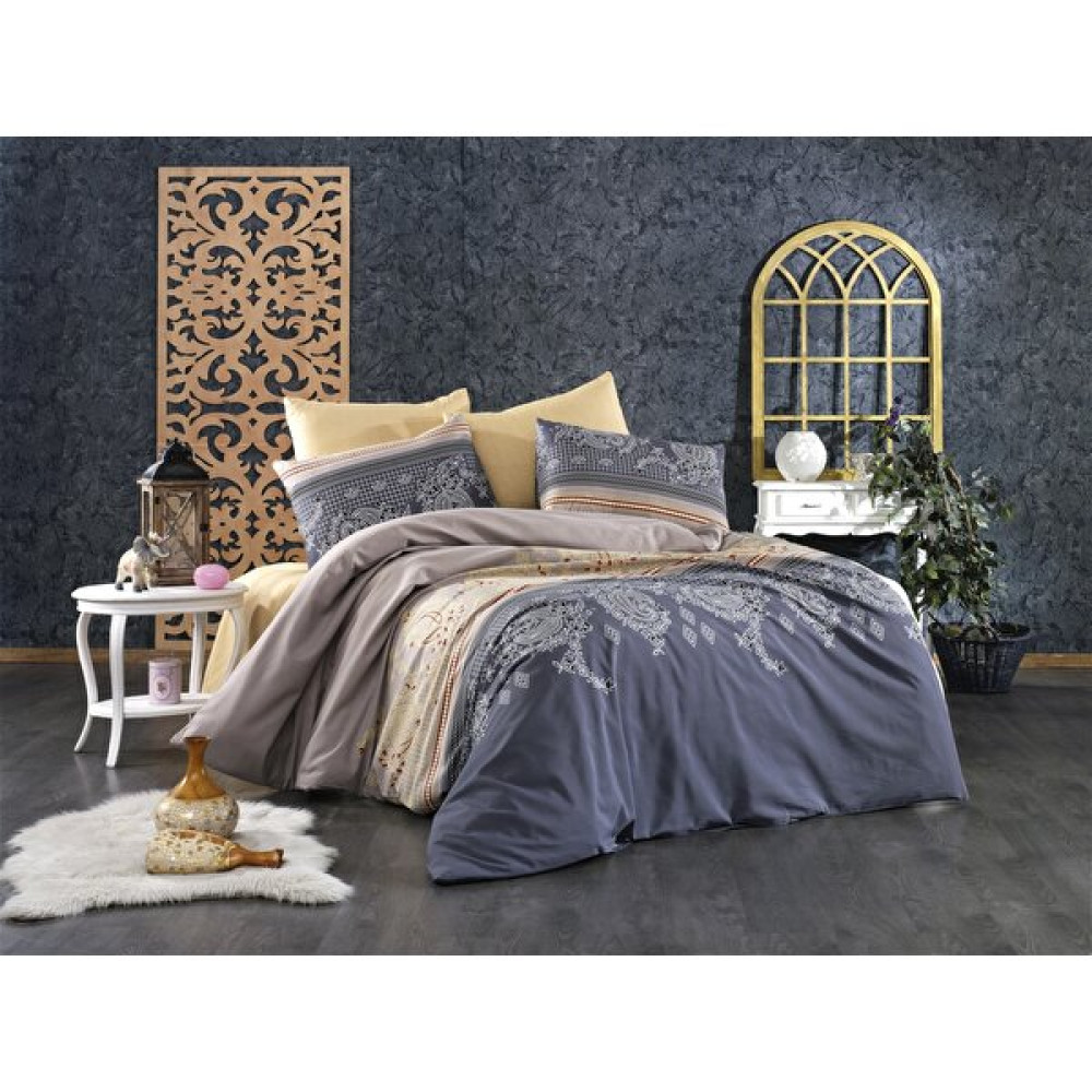 Pamuklu - Lastikli Çarşaflı Nevresim Takımı Tek Kişilik Arven- Krem - 160 x 220 cm Nevresim Takımı Fiyatı
