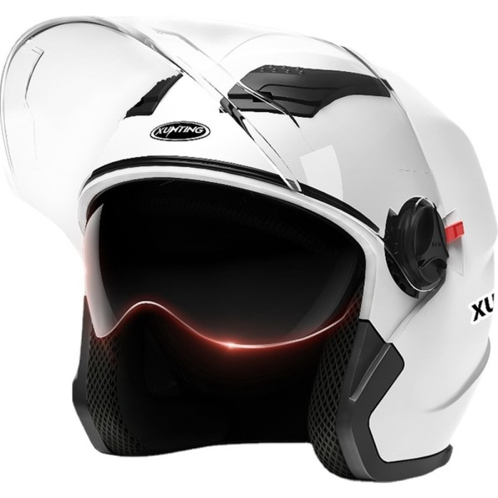 Panada Sonbahar ve Kış Unisex Motosiklet Elektrikli Araç Sıcak Kask Tam Kask (Yurt Dışından) - Beyaz Motorsiklet Kaskları Fiyatı