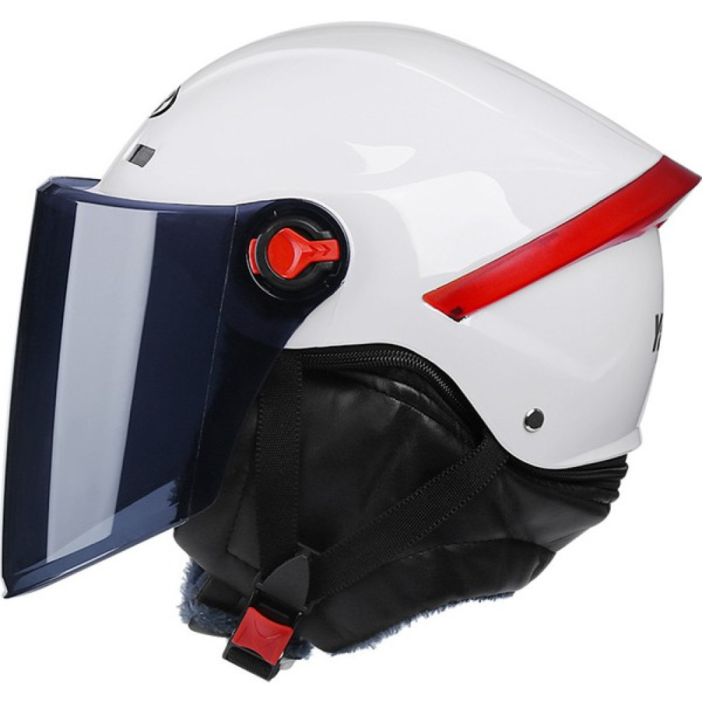 Panada Sonbahar/kış Unisex Motosiklet Elektrikli Araç Kaskı (Yurt Dışından) - Standart - Beyaz Motorsiklet Kaskları Fiyatı