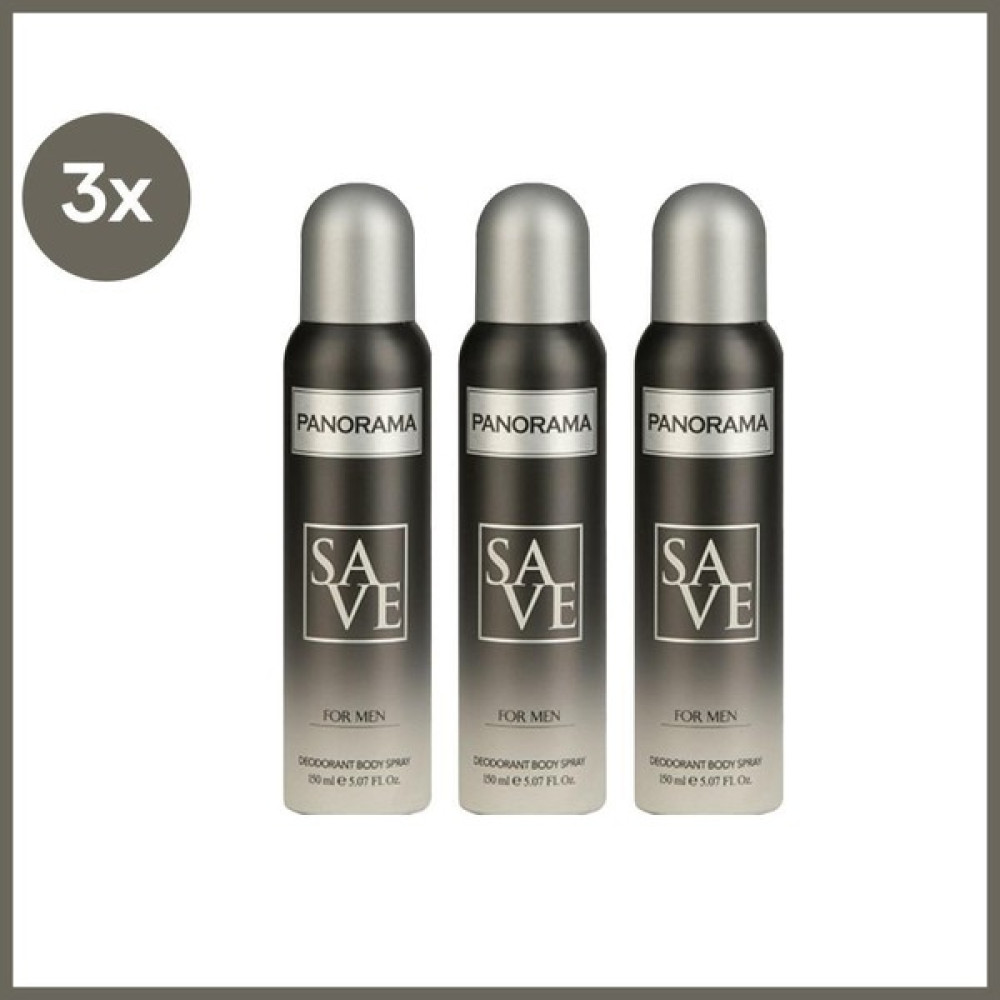 Panaroma Panorama Deo For Men Save 150 ml x 3 Adet - 1,2 lt Deodorantlar Fiyatı