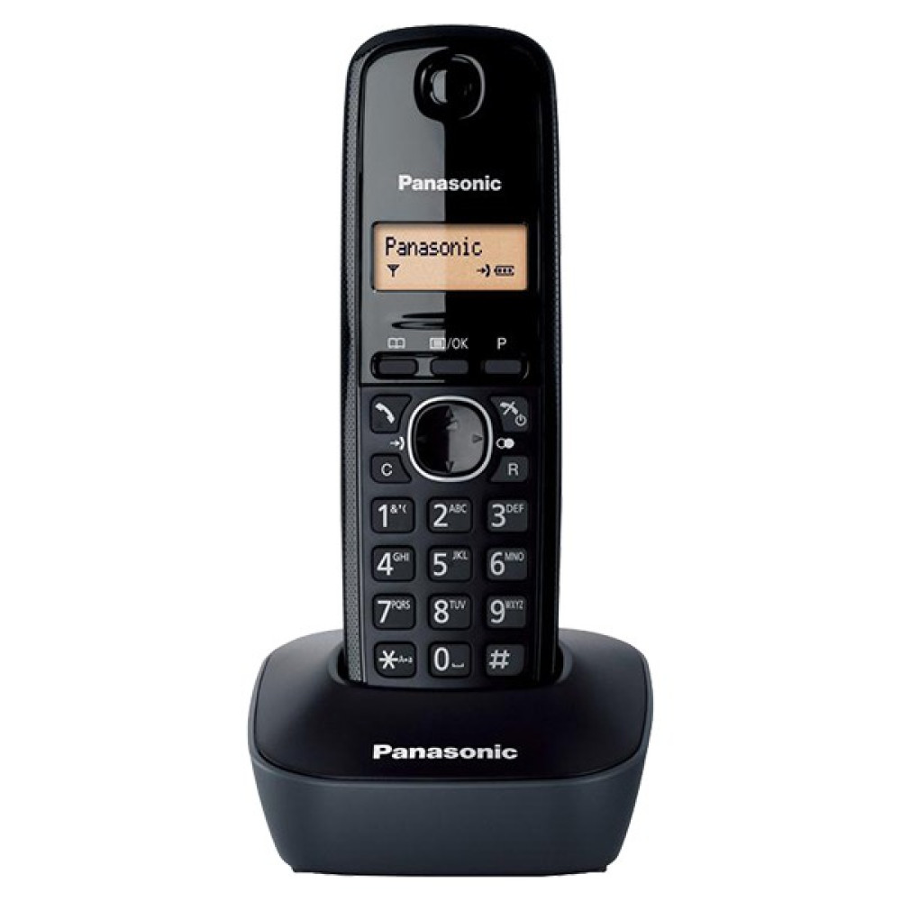 Panasonic Dexter Panasonıc KX-TG1611 Dect Siyah Telsiz Telefon Telsiz Telefon Fiyatı