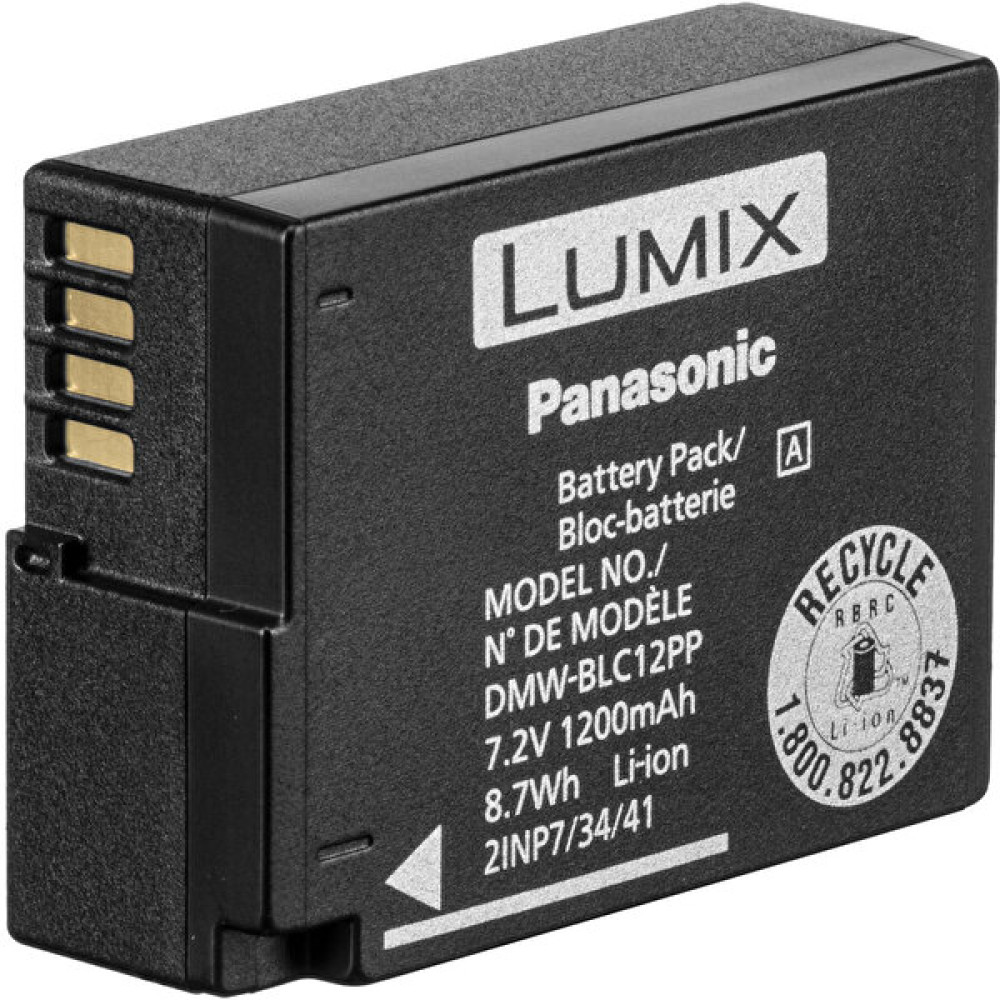 Panasonic Dmw-Blc12E Fz2000-Fz1000-Fz300-Fz200-Gx8-G80-G81-G70-G6-G5-Gh2 Uyumlu Batarya Dijital Makine Pilleri Fiyatı