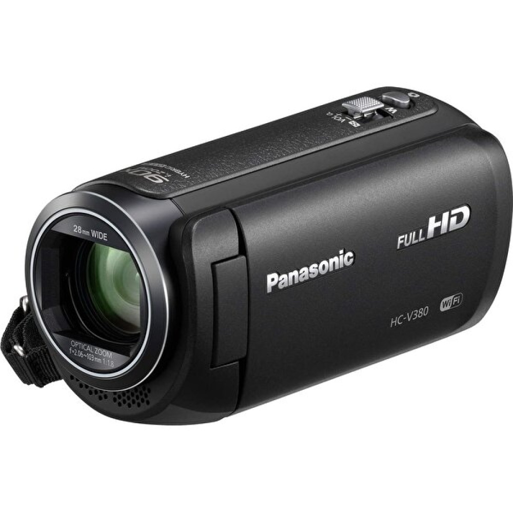 Panasonic HC-V380K Full Hd Video Kamera Siyah Dijital Video Kameralar Fiyatı